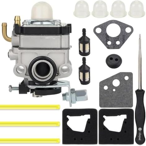 Carburateur FG100 GX31 compatible pour Honda 4 temps GX22 GX31 moteur FG100 HHE31C HHT31S UMK431 UMK431K1 débroussailleuse à fil de motoculteur, remplace 16100-ZM5-803 16100-ZM5-A95 (1/5)