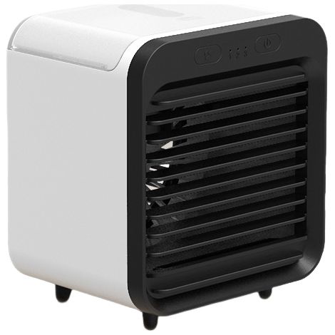 200ml portable air conditioner, three-speed USB mini condenser fan, small desktop fan (1/5)