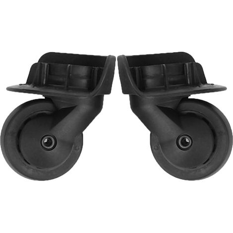 Paar schwarze, geräuscharme A65-Rollen für Koffer, universelle Ersatzrollen für Gepäck und Outdoor-Zubehör (1/5)