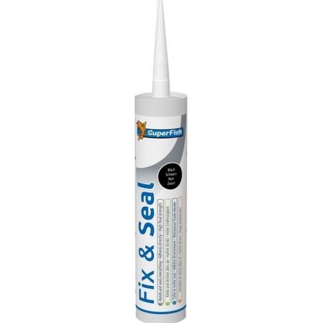 Mastic - Silicone 290ml Recommandé pour le bassin de jardin. Collage Bâche, décor et autres accessoires du bassin de jardin (1/3)