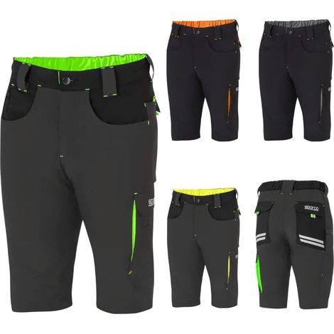 Bermuda da LavoroSparco Tech Light Laredo Grigio-Verde XL