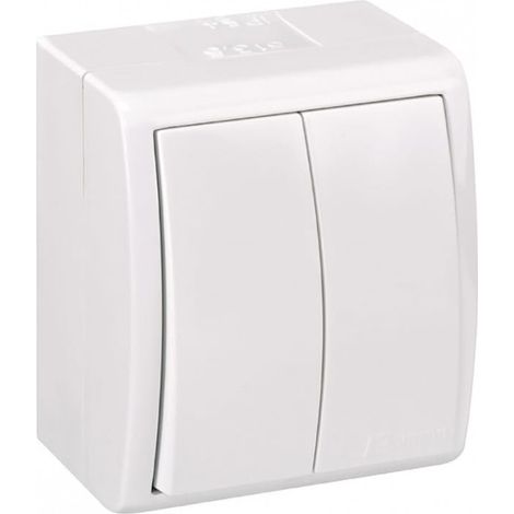 DOUBLE INTERRUPTEUR / INTERRUPTEUR SÉRIE AQUARIUS IP54