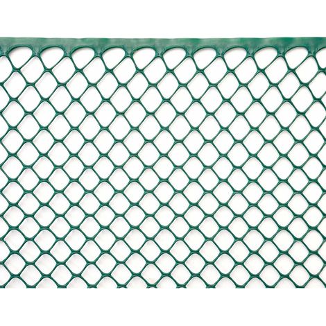 Tenax Exagon Rete Protettiva Plastica Maglia Esagonale 20x19 mm HDPE 1x50 m Balconi Recinzioni colore Verde (1/3)
