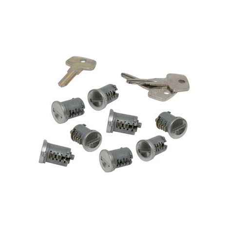 SKS lock core, kit serrature 8 pz