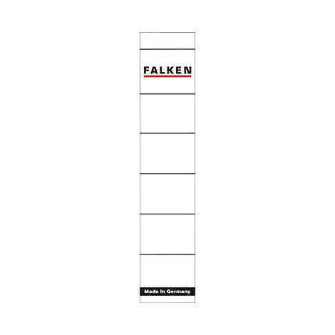 Ordnerrückenetikett schmal/kurz 36 x 190 mm (B x H) selbstklebend ohne Griffloch weiß 10 Etik./Pack. (1/3)