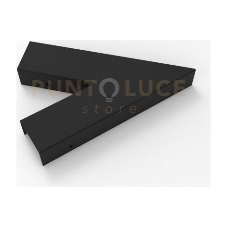 Snodo Giunto angolo 45° nero per articolo 8290-8292