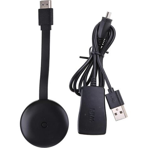 Dongle WiFi 5G/2.4G Compatible HDMI pour TV - Streaming 4K Ultra HD Chromecast (1/5)