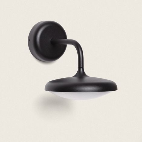 LED Wandleuchte Außen 10W Aluminium Mixi Schwarz