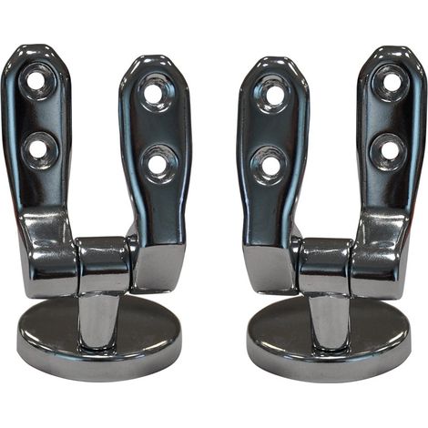 CERNIERA FISSAGGIO PER SEDILE WC mod. H16 'media' - 2 pz -