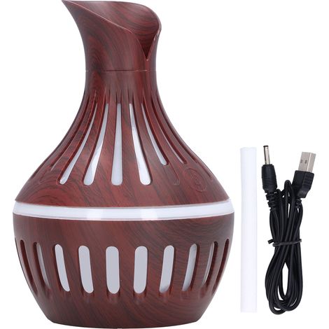 300-ml-USB-Luftbefeuchter mit Nachtlicht und geräuschloser Aromatherapiefunktion (1/5)