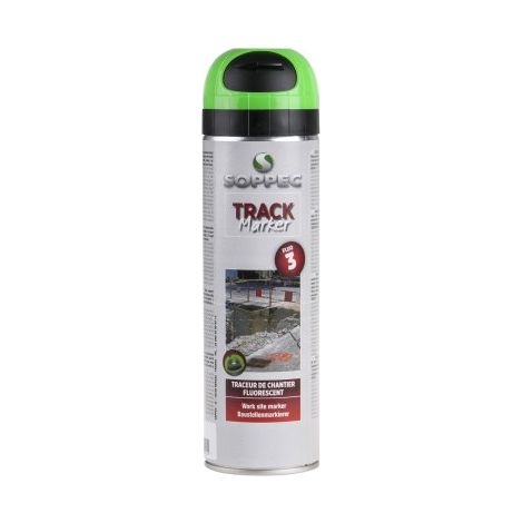 Spray fluorescente SOPPEC TrackMarker 3M verde 500ml 13253.01