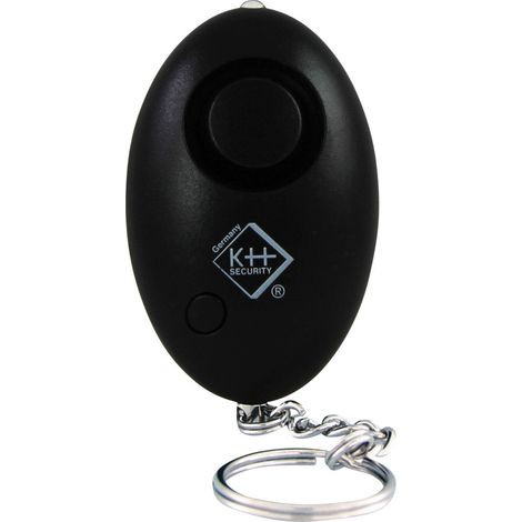 kh-security Taschenalarm Schwarz mit LED 100103B (1/5)