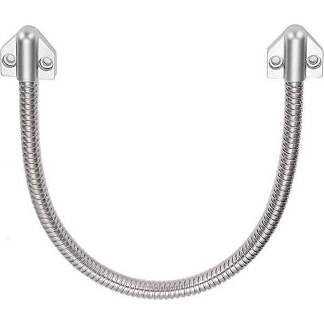 1 - Flexibles Türkabel - Kabelschutz - Für Zutrittskontroll- und Schließsysteme - Unauffällige Aufputzmontage - Schwarz - 30 x 5 cm (1/5)