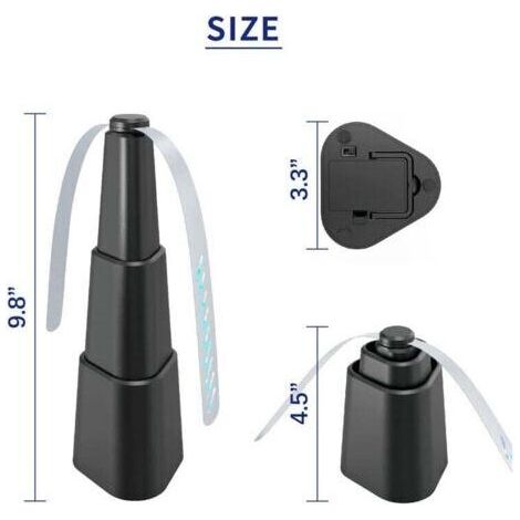 NALOOKAMIC Ventilateur de plafond pour table à manger, ventilateur de plafond pour extérieur, repousse les mouches avec pales en silicone, ventilateur de table automatique portable, garde les aliment (1/4)