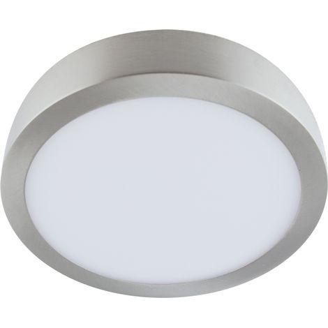 Lámpara de techo LED SMD, cromo mate, 24W, 4000K, IP20, Martin Ideus 03275 (1/2)