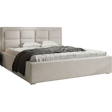 Cama Pomona 102, Victoria 14 865, Doble, 200x200, Tapiz, Somieres, 220x223x93cm (1/5)