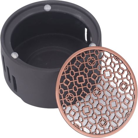Chauffe-théière avec tapis couleur bronze. Accessoire pratique et fonctionnel pour maintenir au chaud le thé et le café. (1/5)