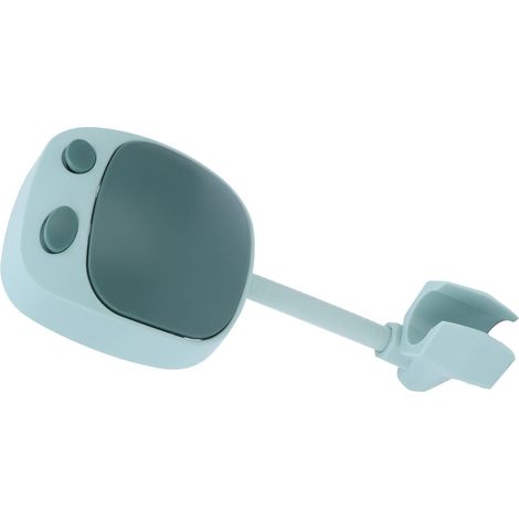 Support de pommeau de douche réglable à 360 degrés, sans perçage, accessoires de douche pour salle de bain d'enfants (vert) (1/5)