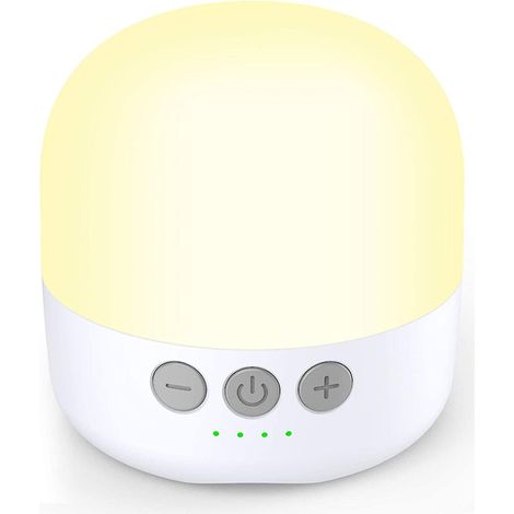 Lampe de camping LED avec batterie rechargeable 5200 mAh (autonomie de 255 heures), aimant puissant intégré, intensité lumineuse réglable en continu et 4 modes d'éclairage. (1/5)