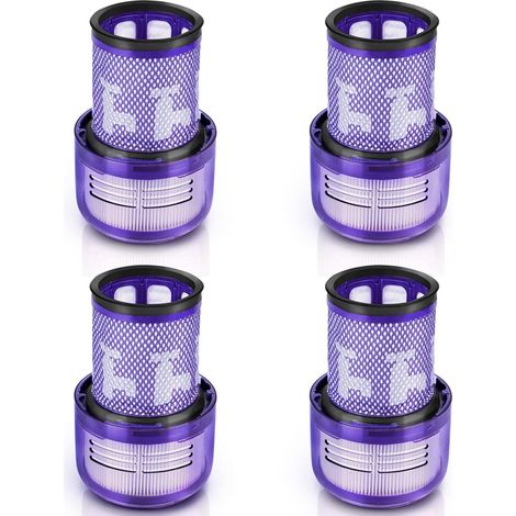 Lot de 4 filtres Hepa pour aspirateur Dyson V12 Detect Slim Numéro de pièce 971517-01 (1/5)