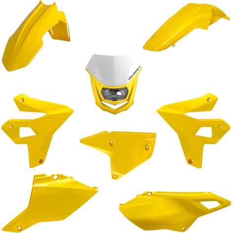 Dr Polisport 400 Drz400 00 24 Plastica resistente gialla