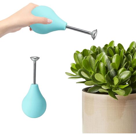 Arrosoir Plante Intérieur à Main 224 ML,Petit Arrosoir en Silicone Doux,Arrosoir Bonsai idéal pour les Bonsaïs,les Plantes Délicates et les Boutures,Vert (1/5)