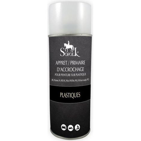 Primario para pinturas plásticas - SOFOLK - Aerosol 400 ml - Blanco - Adecuado para pinturas plásticas - 0,4 l