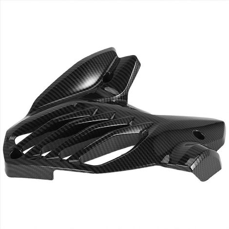Compatible avec le cache avant de radiateur, le carénage de ventilateur, la grille de protection de radiateur et le motif fibre de carbone du NMAX 155 N (1/5)