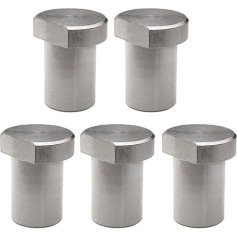 5 Stücke Edelstahl Werkbank Dübel Bremsstopps Klemme 19mm Holzbearbeitungstisch Begrenzungsblock Werkbank Werkstattwerkzeuge (1/5)