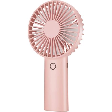 1 Ventilateur portable, batterie 4000 mAh, moteur cuivre 4304 tr/min, poignée ergonomique, extérieur bureau (1/5)