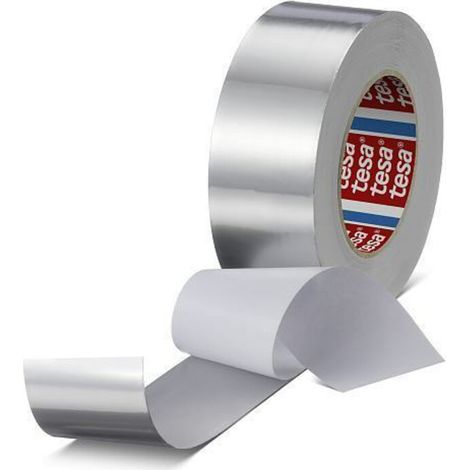tesa Aluminiumband 50mx50mm, 50u, mit Liner 24 Stk (1/3)