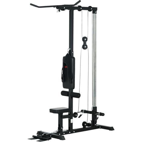 Rameur à squat pour la maison, sans poids, appareil de fitness à domicile, acier, similicuir, noir Ce produit est fabriqué avec des matériaux de...