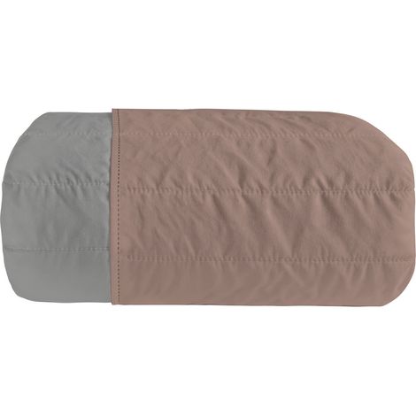 Trapuntino Estivo Double Face Effetto Water Washed Singolo 170x250 cm in Poliestere Rosa Antico e Grigio Chiaro (1/4)