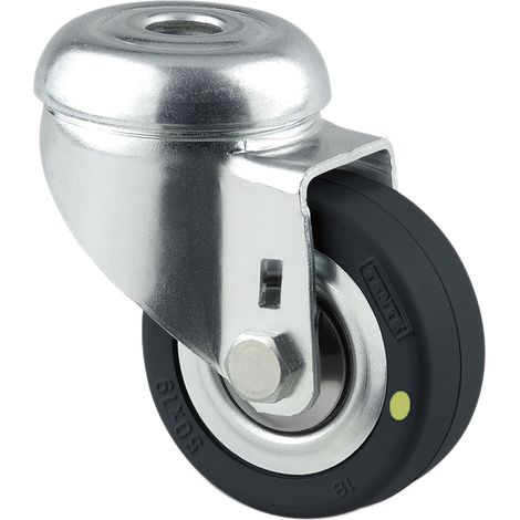 TENTE Lenktrolle Möbelrolle Agila, Rad ø 50 mm Tragkraft 40 kg
