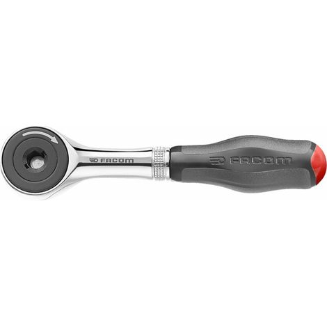 Clé à douille Facom, Poignée confortable 1/4", longueur 120 mm ( Prix pour 1 ) (1/3)