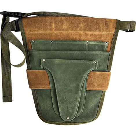 Ceinture de jardinage multi-poches pour outils de jardin – Vert (1/5)