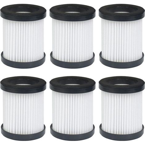 Lot de 6 filtres HEPA pour XL-618A (sans filtre à main) - Accessoires de rechange pour aspirateur - AquaForge (1/5)