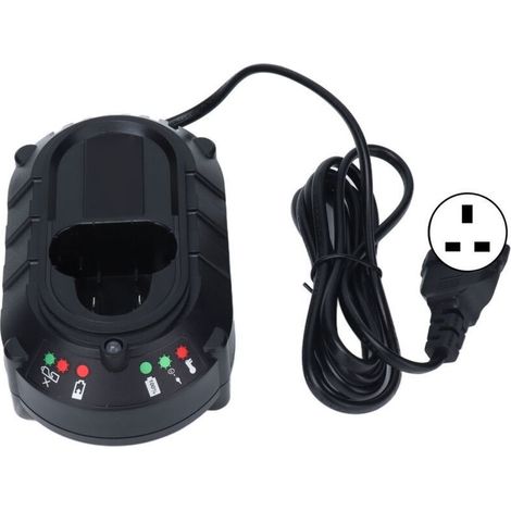 Chargeur de Batterie en Ligne pour Perceuse Électrique 12V, Compatible Li-Ion MT12V, 100‑240V avec Prise UK (1/5)