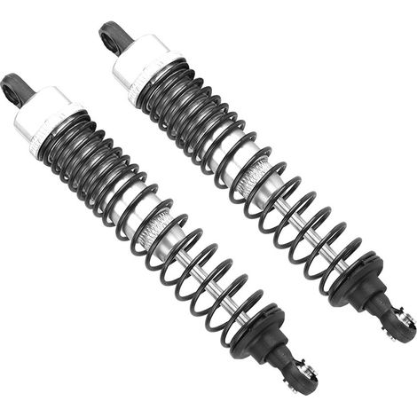 2 amortisseurs arrière en alliage d'aluminium pour Axial Rock Racer 90026 (avant, argent) (1/5)