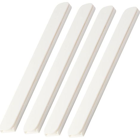 Lot de 4 boîtes de rangement autocollantes pour tiroir, glissières de tiroir à extension complète, armoire, de rechange, pour armoires, commodes (1/5)