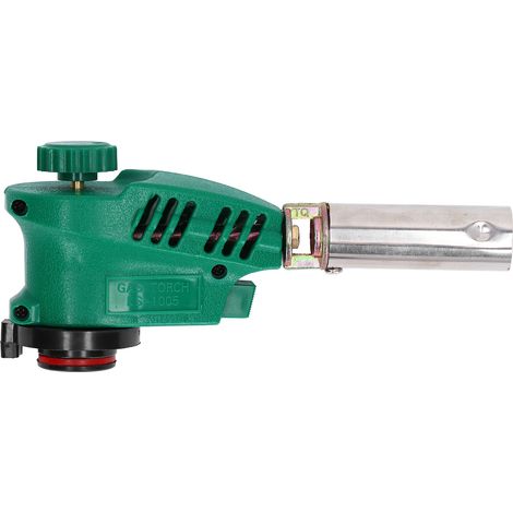 Torche à propane pour soudage, vanne de flamme, pistolet à gaz portable pour la cuisine et le barbecue en extérieur, fixation universelle (1/5)