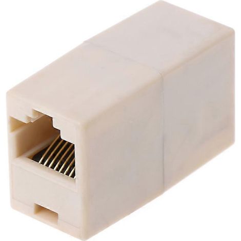 Adaptateur Ethernet RJ45 CAT5/5E, coupleur d'extension de réseau 8P8C, LAN (1/5)