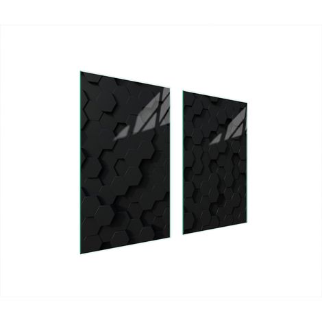 PLAQUE DE PROTECTION EN VERRE POUR POÊLE MOTIF 75x52 (1/5)