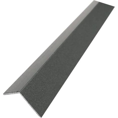 PROFILO PER FAI DA TE ANGOLARE 'NATURAL TOUCH' mm 20x20X1 - mt 2,6 antracite