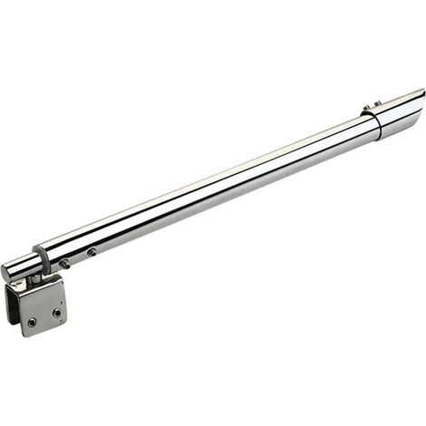 Support de paroi douche, barre télescopique en acier inoxydable (1/5)