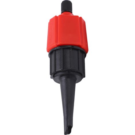 Adaptateur de valve d'air pour bateau, compresseur, convertisseur de valve d'air, adaptateur de pompe à air pour kayak, bateau gonflable, radeau, paddle (Connecteur 1) Rouge (1/5)