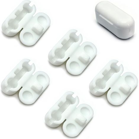 Lot de 6 connecteurs/clips pour chaînettes de stores enrouleurs – connecteurs de rechange pour chaînettes à billes (stores enrouleurs, stores à bandes verticales et stores bateaux). (1/5)