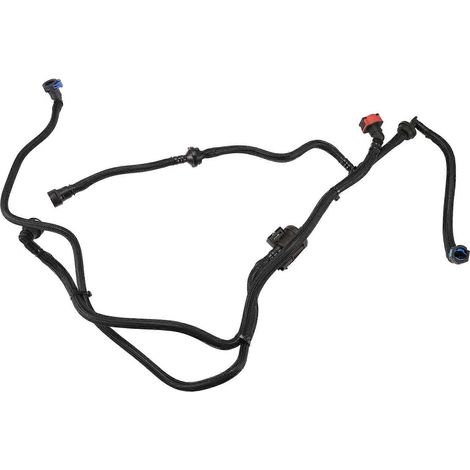 LX6Z-9D289-VV Électrovanne de purge du canister d'évaporation, tuyau séparateur de vapeur de carburant pour Ford Escape Corsair 1,5 L (2 pièces) (1/5)