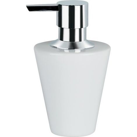 Distributeur de savon Porcelaine MAX LIGHT Blanc Spirella