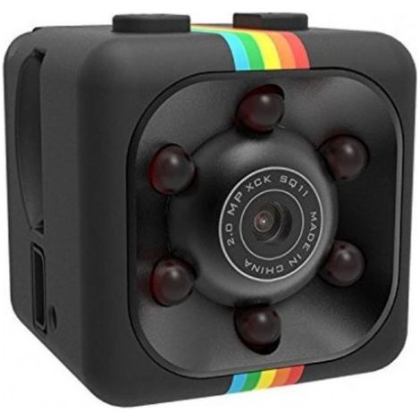 Mini Videocamera HD Compatta con Registrazione e Visione Notturna Integrata (1/4)